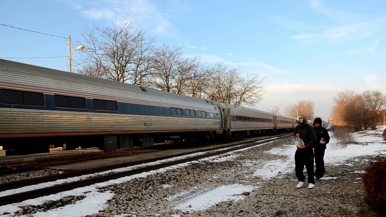 Amtrak Blue Water East Lansing Last day old station YouTube
