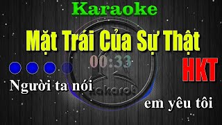 Karaoke Mặt Trái Của Sự Thật - HKT