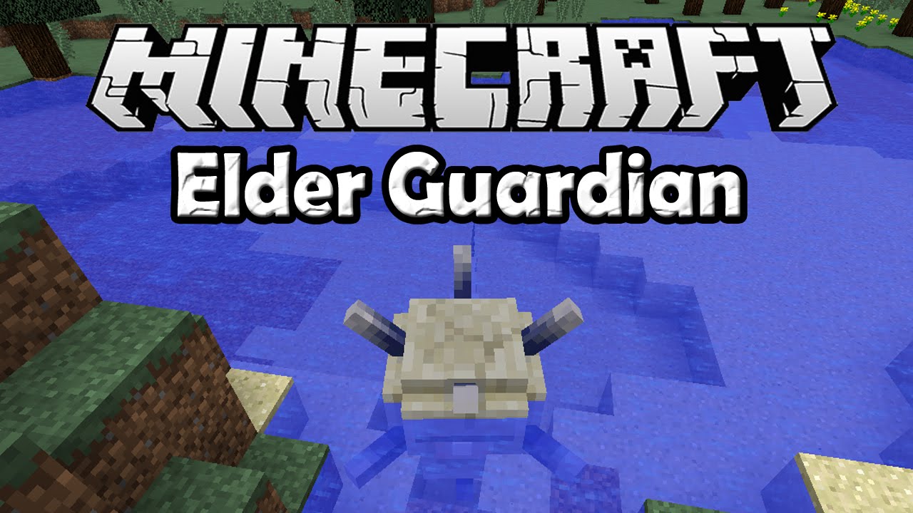 How To Spawn Elder Guardian In Minecraft