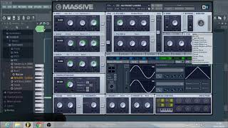 MASSIVE tutorial -how to make FM bass in massive