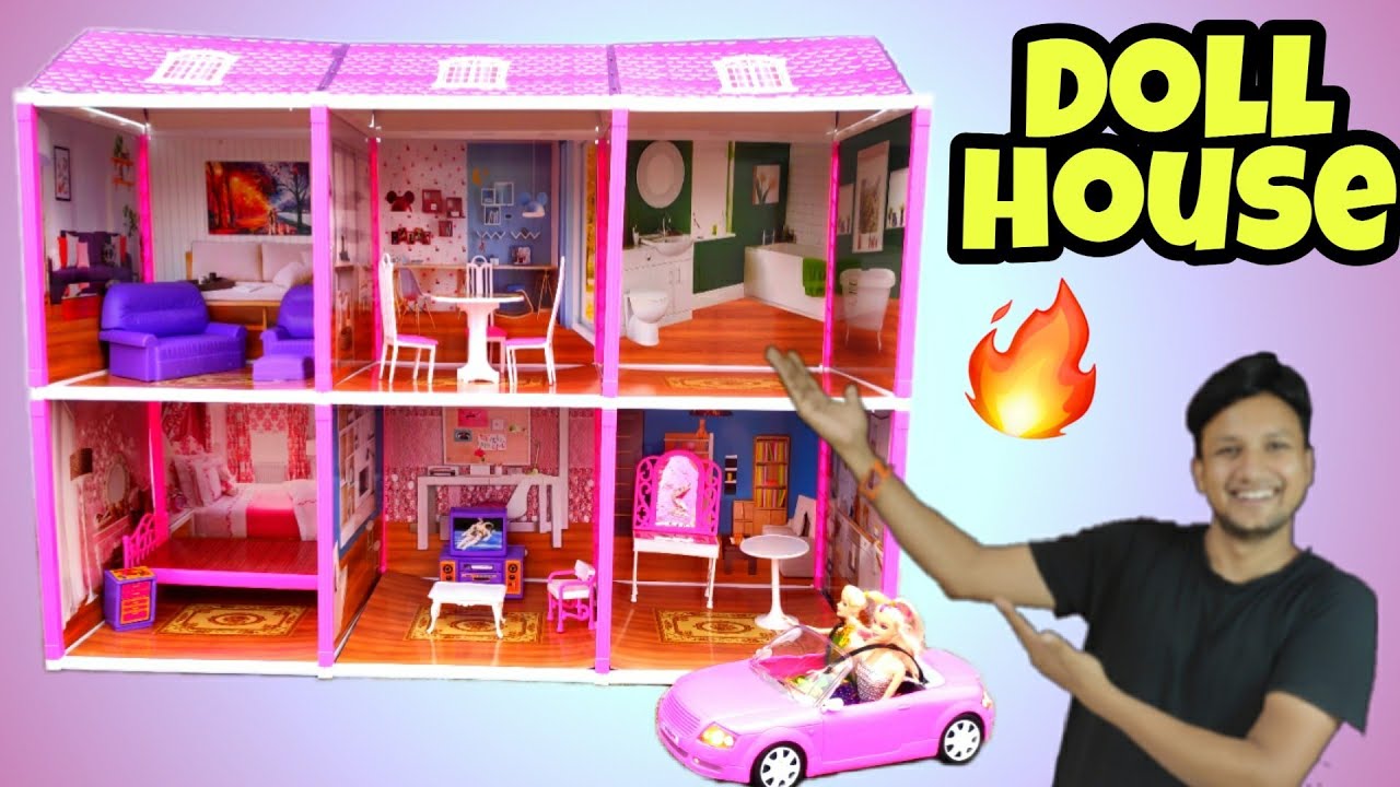 Big Barbie Dreamhouse Dollhouse (2020), Dollhouse for Girls