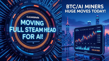 Cleanspark New Hire Sets Them Up For AI Datacenters! BTC/AI Miners Huge Moves Today!