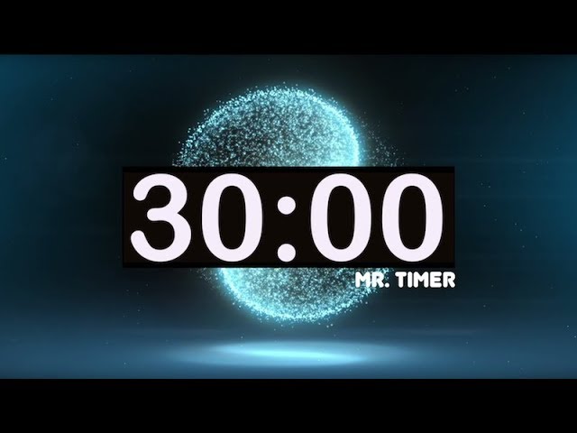 30 Minute Timer with Music for Kids! Relaxing Calming and Soothing Music for Meditation! class=