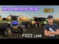 New Holland 3630 vs 5911 🚜💥 | FS22 Live Tug War!
