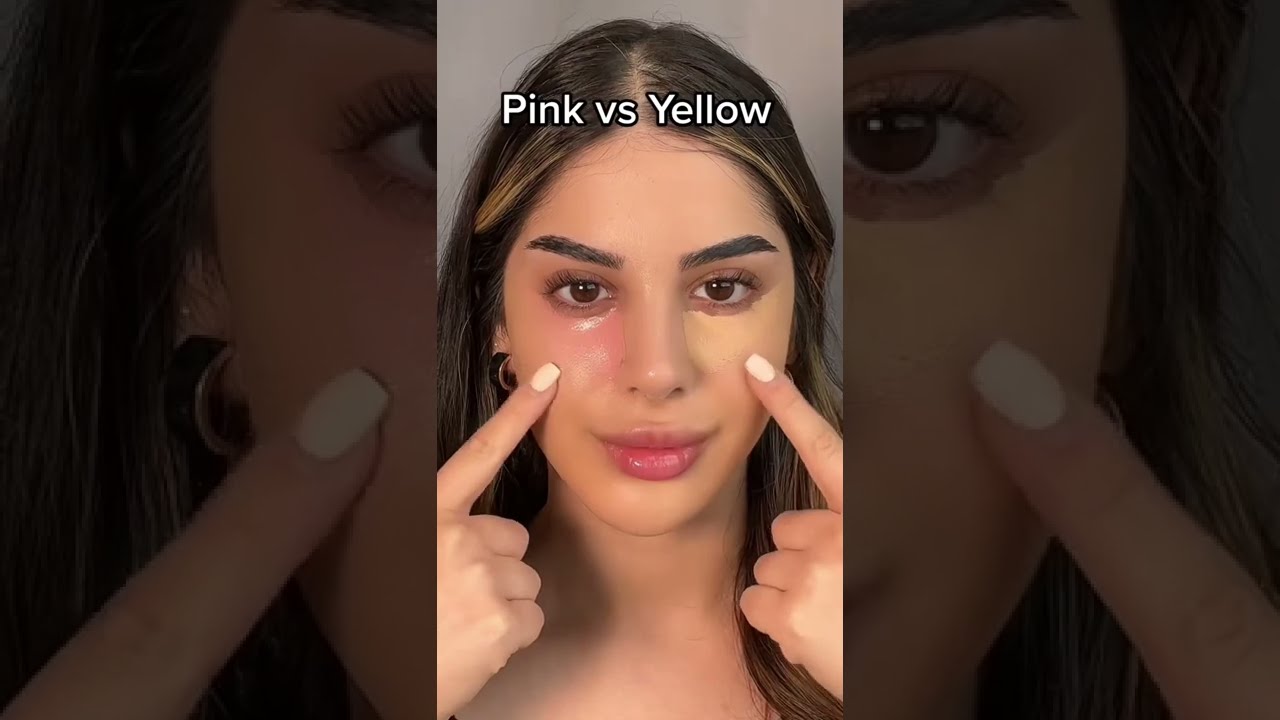 Pink Or Yellow Concealer Makeup Makeuphacks