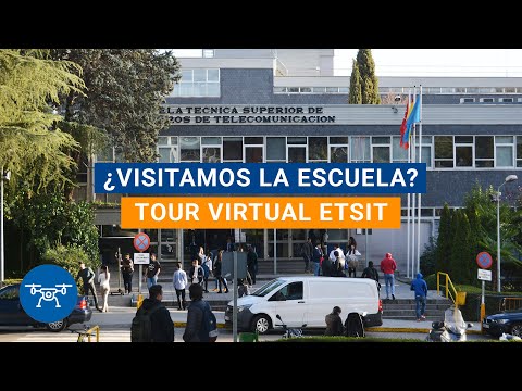 TOUR VIRTUAL ETSIT UPM | (Escuela de Telecomunicación Madrid)