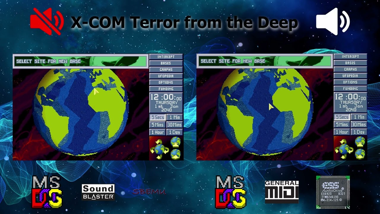 [OVM] X-COM Terror from the Deep (SBEMU vs ES692S)