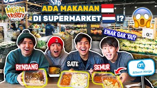 HAH!? ADA MAKANAN INDONESIA DI SUPERMARKET BELANDA!? ENAK GAK YA!? | WORLD TRIP 75