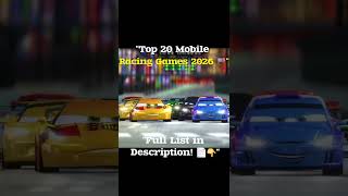 "Top 20 Mobile Racing Games 2026 🏁"
