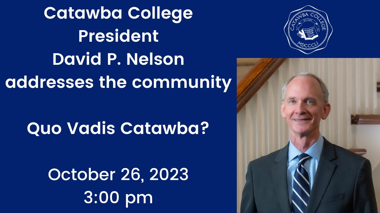 Catawba College Presidential Address YouTube