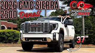 Player Profile THE BEST LEVELING KIT: 2026 GMC Sierra 2500 Denali | SuspensionMAXX Torsion Keys | 37/13.50/20 Toyos