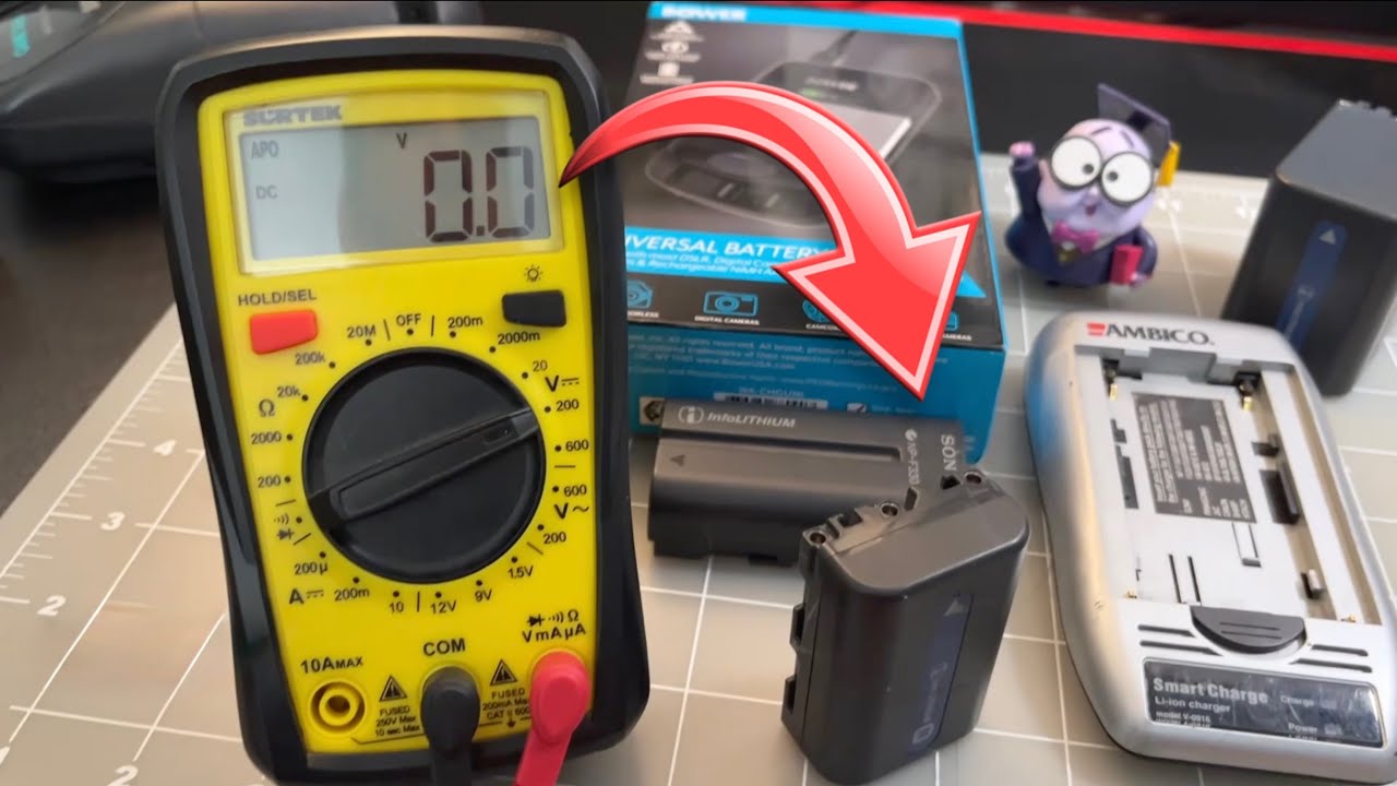 Cómo Reparar Baterías de Litio Sony Handycam InfoLithium