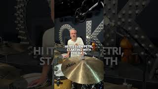 Sven Petris SABIAN setup