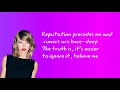 Taylor Swift Ft. Ed Sheeran & Future - End Game | LYRICS/ LYRIC VIDEO | REPUTATION