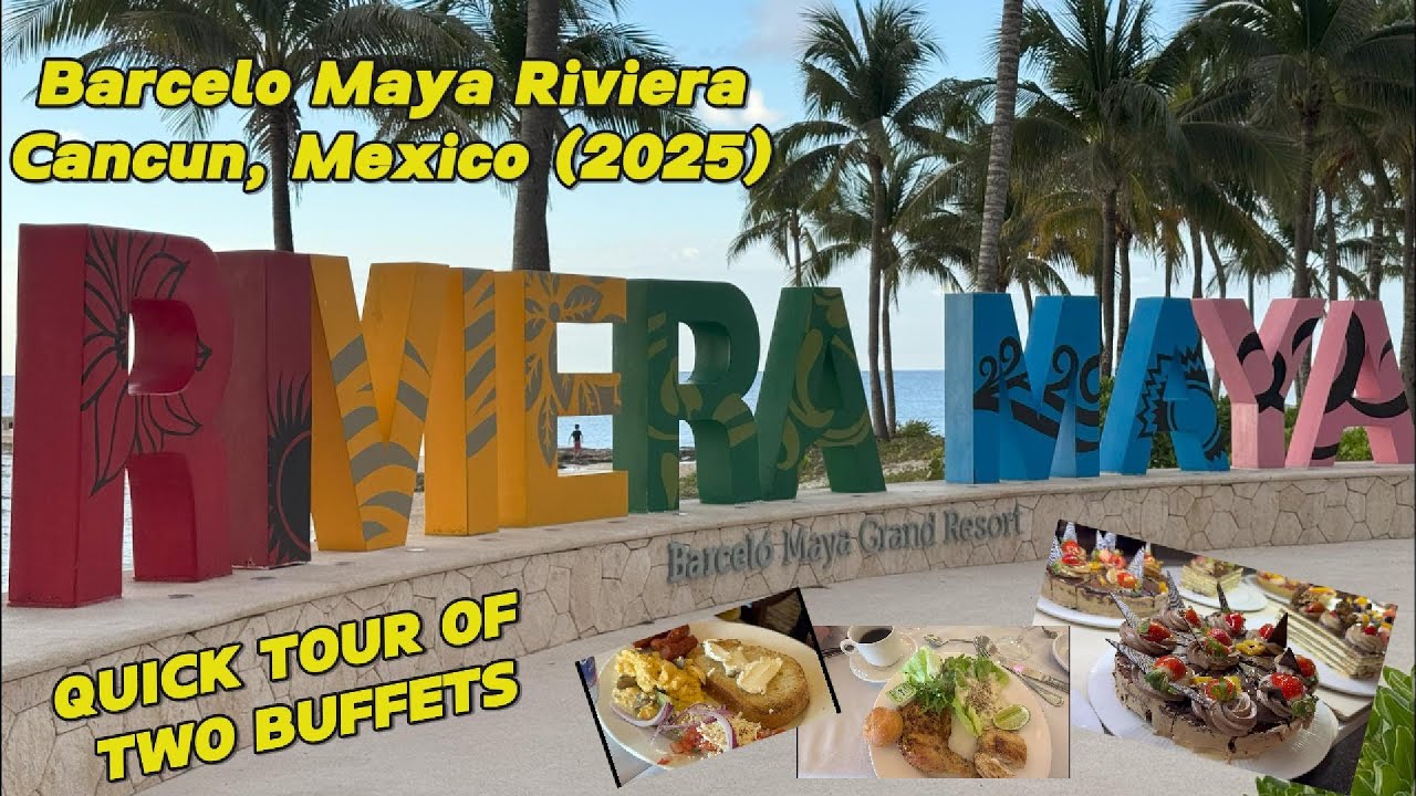 BARCELO MAYA RIVIERA GRAND RESORTS (КРАТКИЙ ОБЗОР НЕСКОЛЬКИХ ШВЕДСКИХ ЗАЛОВ) 2025