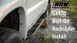 How to Install Rock Sliders on Lexus GX470 & 4Runner | RRW V3 Bolt-on Rock Sliders by Overland Ray 11,729 views 3 years ago 12 minutes, 29 seconds