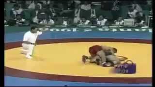 Kurt Angle Defeats Abbas Jadidi, For D Medal, Highlights, Freestyle Olympic Wrestling