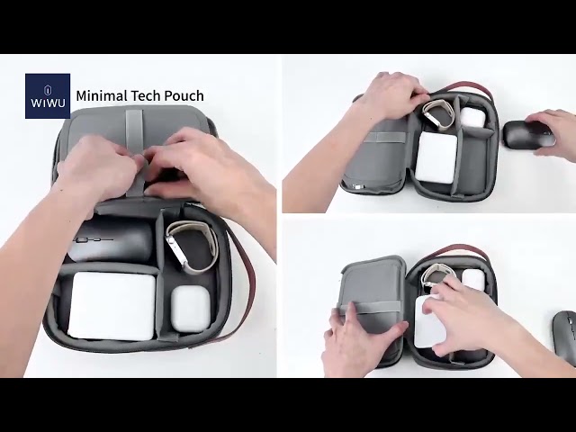 Túi Đựng Phụ Kiện Macbook WiWU Minimal Tech Pouch