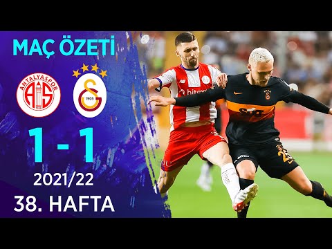 Fraport TAV Antalyaspor 1-1 Galatasaray MAÇ ÖZETİ | 38. Hafta - 2021/22