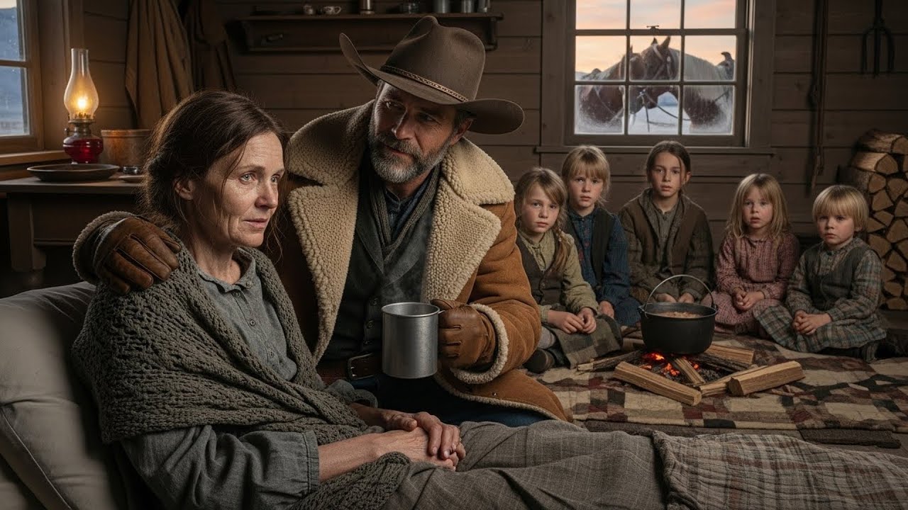 She Was Sick And Alone With Four Young Children, The Cowboy Moved In And Raised Them All As His Own