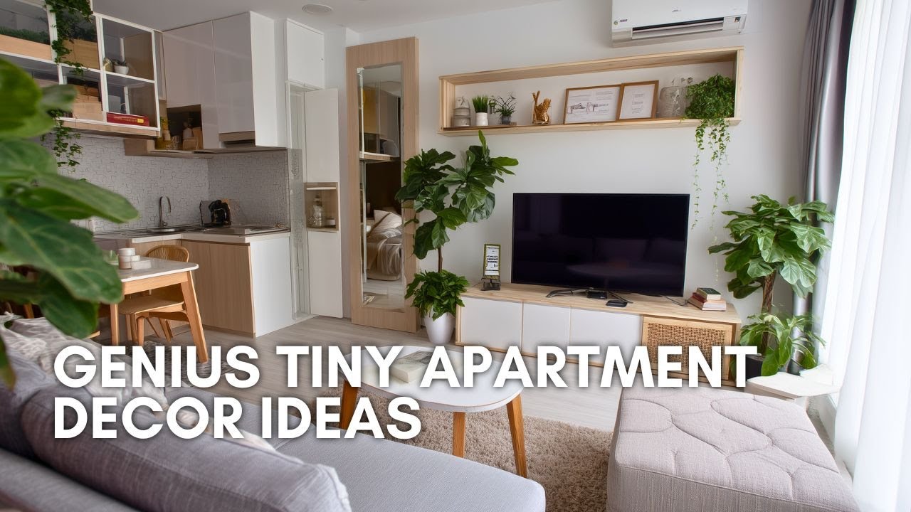 Genius Tiny Apartment Decor Ideas to Transform Small Spaces Into ...