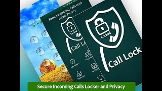 Secure Incoming Calls Lock Privacy screenshot 2