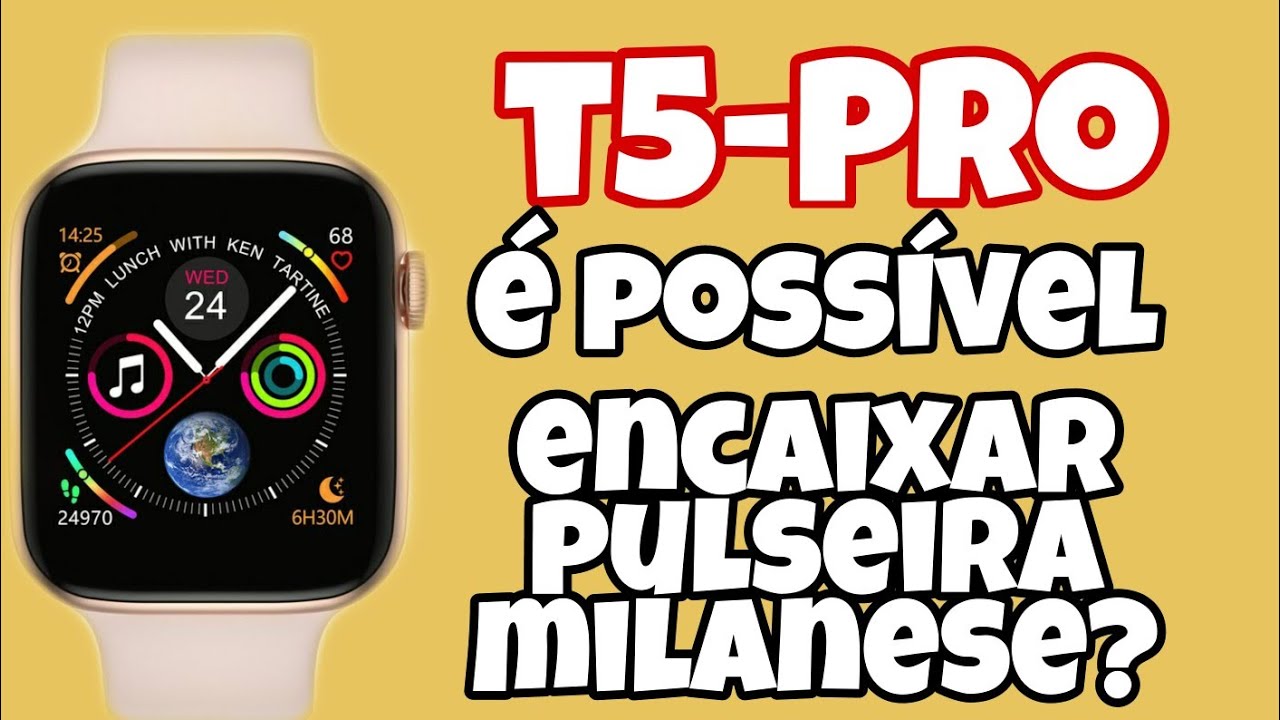 SMARTWATCH T5 PRO CONECTANDO APLICATIVO - ANDROID. TEM BOA CONEXÃO? 