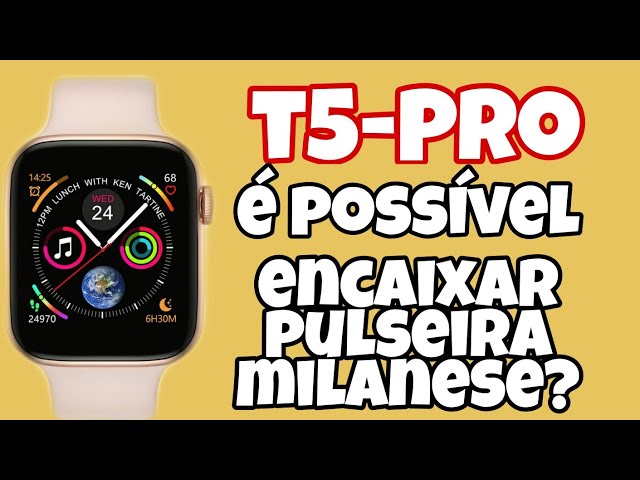 SMARTWATCH T5 PRO CONECTANDO APLICATIVO - ANDROID. TEM BOA CONEXÃO? 