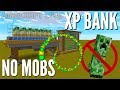 Minecraft xp farm no mob xp bank for minecraft 1143  peaceful mode adjustable xp farm avomance