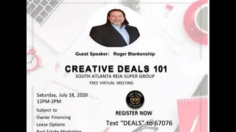 Creative Finance Strategies for Real Estate with R...