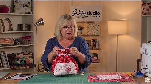 Drawstring Bag Tutorial 🛍️ Eco‑friendly swaps for single‑use wrapping paper