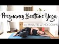 PREGNANCY BEDTIME YOGA | Evening wind down flow with Laurie from LEMon Yoga