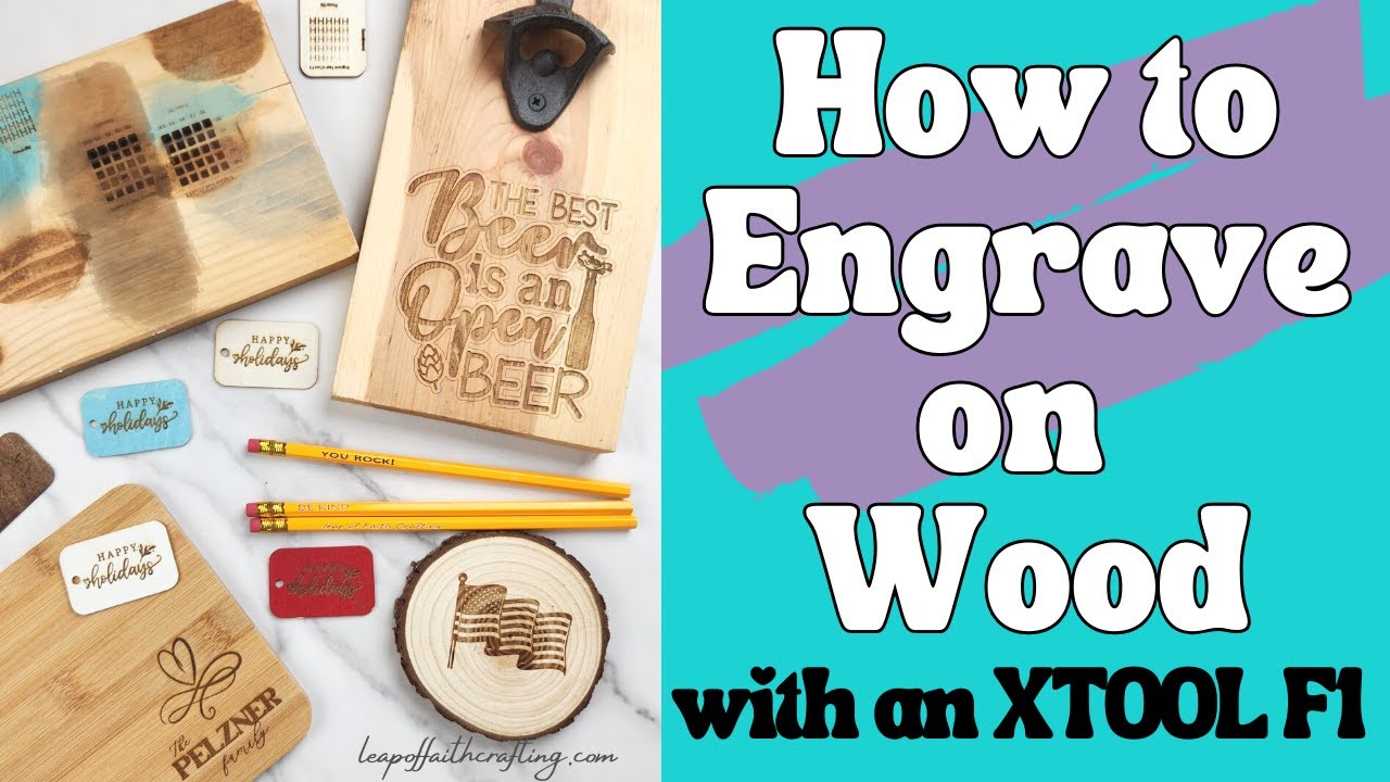 Laser Engraving For Wood With XTool F1 YouTube Laser Engraving For Wood With XTool F1 YouTube