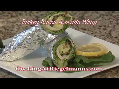 Turkey Bacon Avacado Wrap