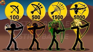 UPGRADE ALL SKILL MAX DAME ARCHER EVOLUTION ICON  | STICK WAR LEGACY | STICK BATTLE screenshot 4