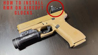 How to install RMR Red Dot Replica onto any Airsoft Glocks screenshot 3