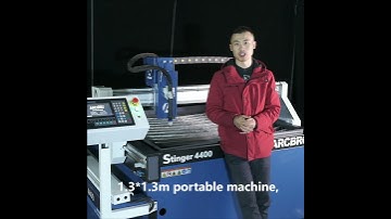 Stinger 4400 | The most compact Plasma CNC cutting machine for workshop