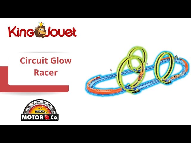 Circuit de voiture Glow Racer