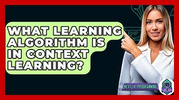 What Learning Algorithm Is In Context Learning? - Next LVL Programming