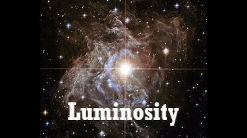 Luminosity: Space: Edexcel A-level Physics