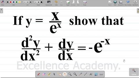 Differentiation of Exponential Functions | Higher Derivatives involving Exponential Functions