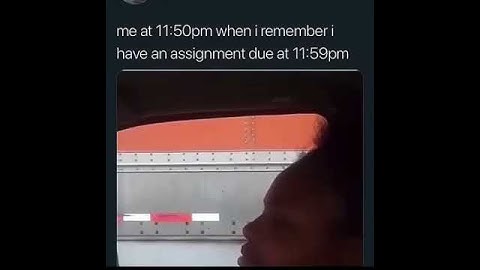 Assignments due at 11:59