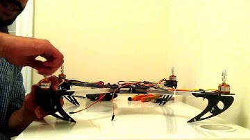 HobbyKing X525 V3 Basic Quadcopter Drone Tutorial Chapter 3 Electronics Installation