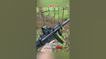 Heckler & Koch MP5 🔥| Submachine Gun #shorts #mp5