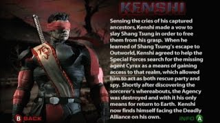 Mortal Kombat Deadly Alliance-Konquest With Kenshi