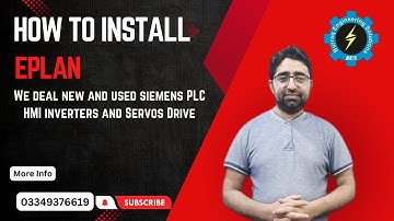 EPLAN Training institute in Lahore | EPLAN PLC Training | How to Install the EPLAN