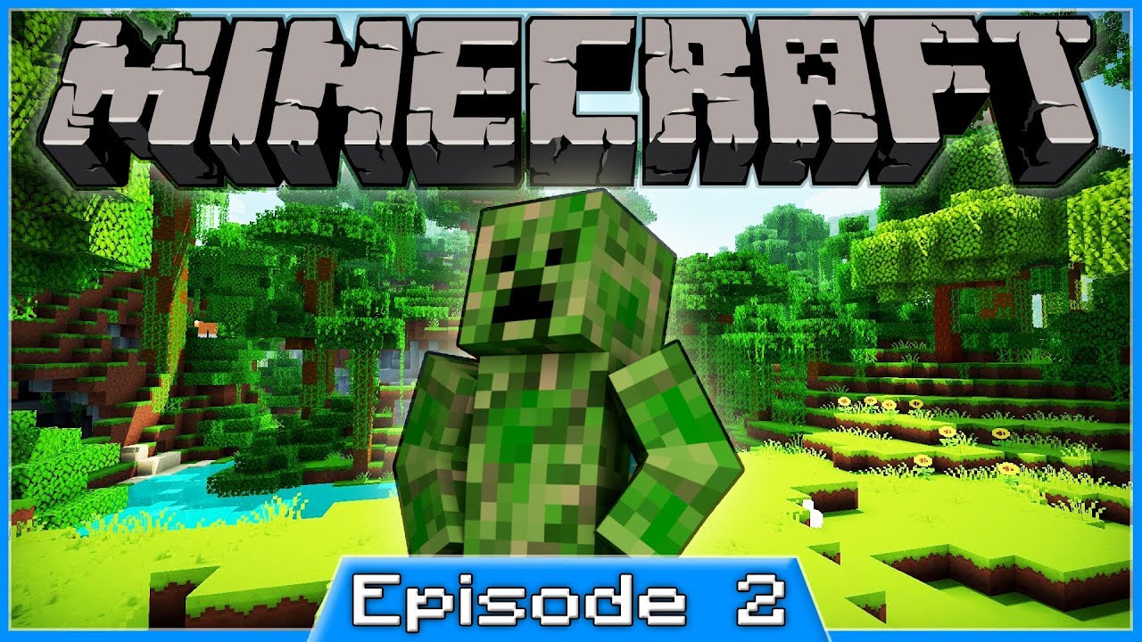 MINECRAFT PS3 - SURVIVAL - PART 2 - CAVES CAVES CAVEZ 