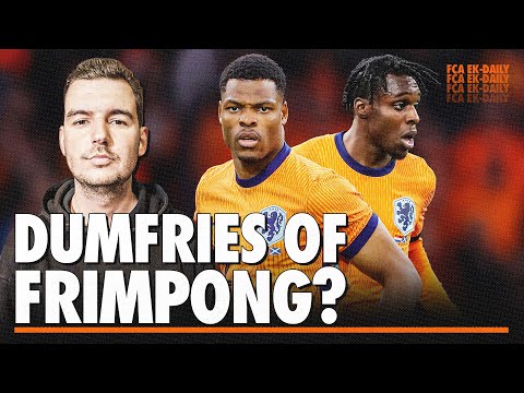 Gaat Oranje spelen met Dumfries of Frimpong? | FCA EK-DAILY #1 | Live van 12:00-13:00!