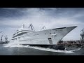 The largest inbuild yacht in the netherlands launched the amels 120 full custom