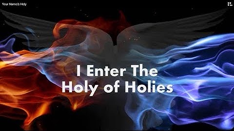 For Your Name Is Holy by Paul Wilbur